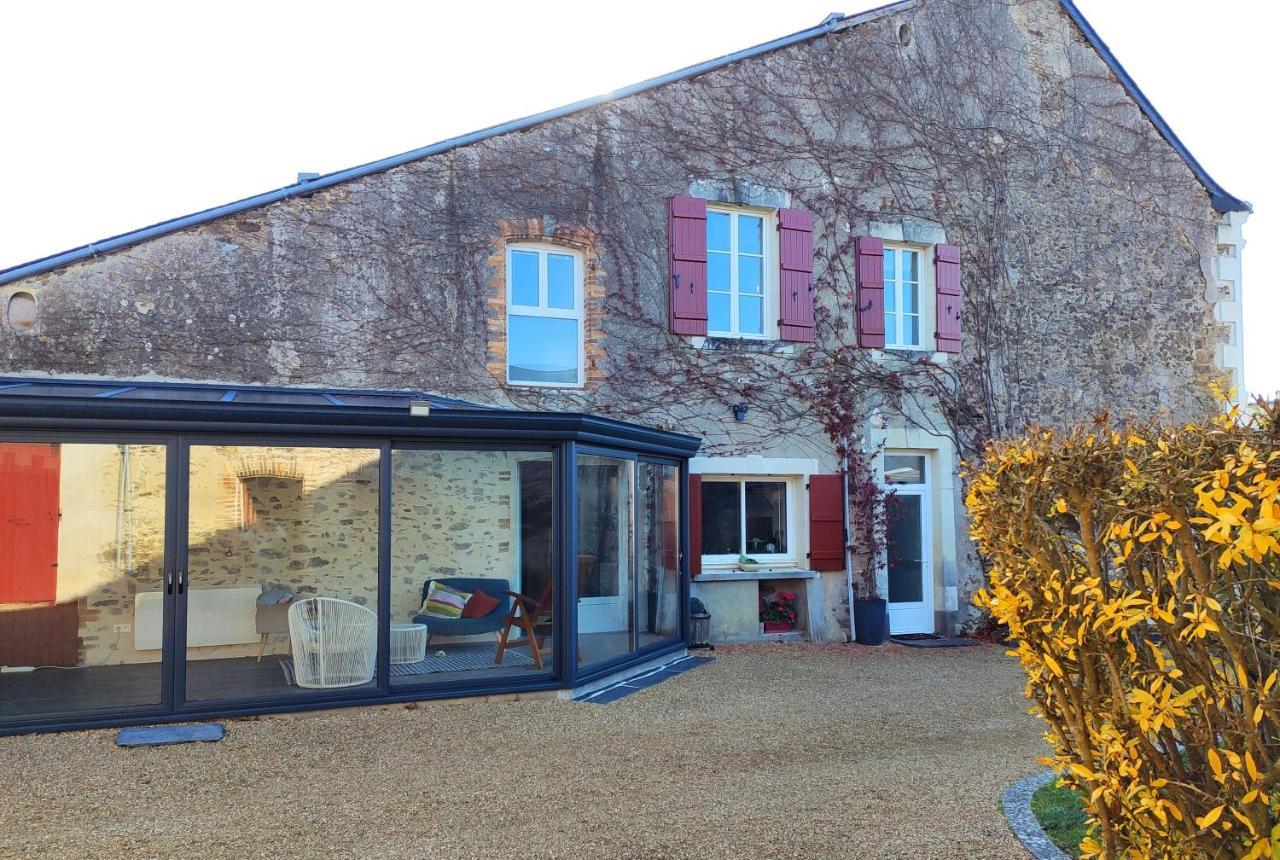 L'Aubinoise Bed & Breakfast Saint-Aubin-de-Luigné Eksteriør bilde